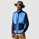 The North Face Men's Royal Arch Fleece Gilet Shady Blue Mountain Geo Print (7UJC OQJ)