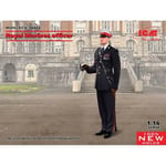 Icm - Royal Marines Officermaquette Figurine Royal Marines Officer Icm 16012 1/16ème Maquette Char Promo Figurine Miniature