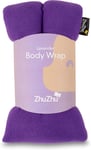 Zhu-Zhu Lavender Body Wrap - Microwavable Wheat Bag - Purple Fleece - Soothing