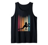 Retro Volleyball Player Volleyball Coach Volleyball Tank Top