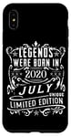 iPhone XS Max Birthday July 2020 Year Limited Edition Unique Legends Case