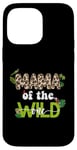 iPhone 14 Pro Max Mom of the Wild One Jungle Birthday Zoo Safari Wild Birds Case