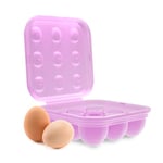 FantasyDay Boite à Oeufs Plastique 9 Grilles, Portabilité Solide Porte-Oeufs Paniers à Oeufs Support à œufs pour Réfrigérateur - Rangement Oeufs pour Barbecue Extérieur Pique-nique Randonnée Cuisine