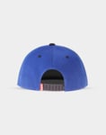 MARVEL COMICS THE FALCON AND THE WINTER SOLDIER LOGO BLUE SNAPBACK CAP