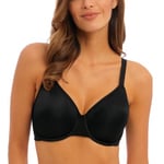 Wacoal BH Back Appeal Minimizer Bra Svart nylon E 90 Dam