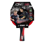 GEWO PS Blast Junior Raquette de Tennis de Table pour débutants, approuvée ITTF, pour Enfants et Adolescents, avec revêtement contrôlé et Rotation élevée, concave, éponge de 1,8 mm