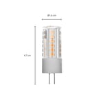 Arcchio 2-kantainen LED-lamppu G4 3,4W 2700K 3 kpl