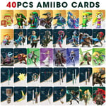 40Pcs Mini Game Cards Fit For ZLD Tears of The Kingdom and Breath of The Wild