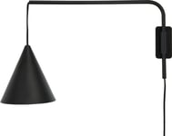 Northlight Vide, vegglampe med arm, svart