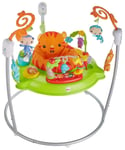 Fisher-Price Baby Bouncer Tiger Time Jumperoo Activity Center with Lights Music