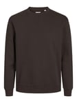 JACK&JONES PLUS Jjebradley Sweat Crew Noos Pls Maillot de survêtement, Mulch, XXXXXL Homme