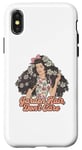 Coque pour iPhone X/XS Garden Hair Don't Care Cute Gardener Plant Lover Tee-Plant Lover