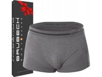 Brubeck Bx10430 Men's Boxer Shorts Comfort Wool Dark Gray Xxl