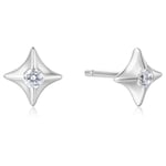 ANIA HAIE SILVER SPARKLING STAR STUD EARRINGS E064-02H