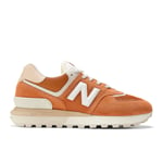 New Balance Mens 574v1 Trainers in Orange Suede - Size UK 7.5