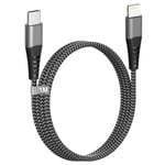 Cable Usb C Vers Lightning 1M[Certifié Apple Mfi], Câble Iphone Usb C Cable Chargeur Iphone Charge Rapide Cable Lightning Usb C Cordon Iphone Fil Pour Iphone 14 13 12 11 Pro /Mini/Xs/Xr/8/Se[X4092]