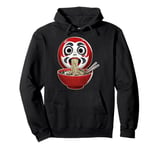 Daruma Doll Japan Ramen Japanese Noodles Pullover Hoodie