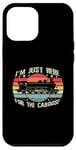 Coque pour iPhone 12 Pro Max Rétro Wagon Train Lover Model Train Conducteur Drôle