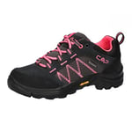 CMP Kids Thiamat Low 2.0 Trekking Shoe WP Chaussures de randonnée, Titane Pink Fluo, 34 EU