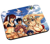 Tapis de souris Fairy tail manga natsu erza grey lucy a la plage japan