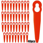 40pc Ensemble de Lames En Plastique Pour STIHL FSA 45 Sans Fil Coupe Bordure Coupe Gazon Brosse À Mauvaises Herbes Pièces D'outils de Coupe