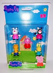 COFFRET PEPPA PIG FIGURINES TOPPERS DE 5 FIGURINES N°1 NEUF BLISTER