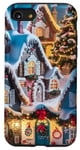 Coque pour iPhone SE (2020) / 7 / 8 Village Enneigé Hiver Neige Noël Modèle Flocons De Neige