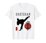 Shotokan Karate Instructor. Japanese Kanji Calligraphy Font T-Shirt