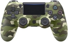 Manette Sans Fil Ps4, Manette De Jeu Sans Fil Powerlead Dédiée Ps4 Manette De Gyroscope À Six Axes À Double Vibration Playstation 4 (Vert Camouflage)