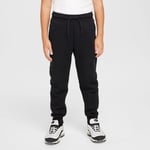 Nike Sweatpants Nsw Tech Fleece 24 - Svart Barn, storlek S: 128-137 cm