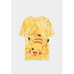 Pokémon - Ash and Pikachu - Digital Printed Men's Short Sleeved T-shirt - L