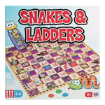 Snakes And Ladders Traditional Board Game Set Classic Family Fun Kids Adult Toy