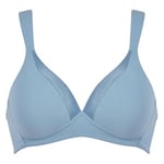 NATURANA BH Everyday Wednesday Padded Soft Bra Ljusblå polyamid D 75 Dam