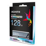 ADATA UE800 USB-Stick 128 GB USB Typ-C 3.2 Gen 2 (3.1 Gen 2) Silber