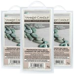 Yankee Candle Wax Melts Scented Home Room Fragrance Stony Cove 75g x3