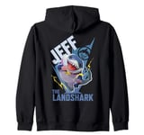 Marvel Rivals Gamerverse PVP Super Hero Jeff the Land Shark Zip Hoodie