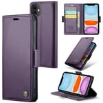 CaseMe iPhone 11 Kotelo 023 Series Violetti