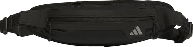 adidas Running Waist Bag Black Waistbag Waistpack Lightweight Zip Pocket