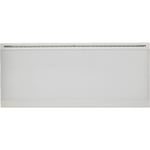 Adax Iver H el-radiator med termostat og WiFi 600W/230V, hvid glas, 9 m²