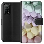 Xiaomi Mi 10T Pro 5G Sort Lommebokdeksel Macarons