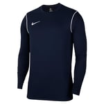 Nike Park20 Crew Top Sweatshirt Homme, Bleu (Obsidian/White), L