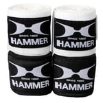 Hammer Sport Boxningslinda Elastic Boxing bandages elastic, 4,5m, black Ha89118