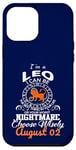 iPhone 12 Pro Max Leo Zodiac Sign August 02 Horoscope Birthday Design Case