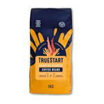 TrueStart Coffee Beans 1kg, Energising Colombian - Ideal for Espresso Coffee Machine, Bean to Cup, Single Origin Arabica, Freshly Hand Roasted Speciality Grade, Medium Roast