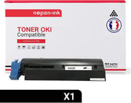 PREMIUM CARTOUCHE - x1 Toner - 45807106 (Noir) - Compatible pour OKI B 412 DN OKI B 432 DN OKI B 512 DN OKI MB 472 dnw OKI MB 492 d