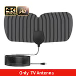 Antenne TV numérique 8K pour football,5000 Beauté,programmes gratuits,en direct,HDTV,intérieure,amplifiée,voiture,Smart TV - Type Only TV Antenna