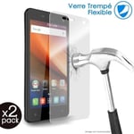 Film De Protection En Verre Fléxible Dureté 9h Pour Smartphone Condor Griffe T2 [Pack X2]