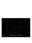 Indesit Ib21B77Ne Built-In 77Cm Width Induction Hob - Black - Hob Only