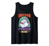 Unicorn rainbow - Unicorn power in me Tank Top