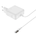 Chargeur Mural MagSafe MacBook Air 45W Recharge Rapide Compact AP-45 LinQ Blanc